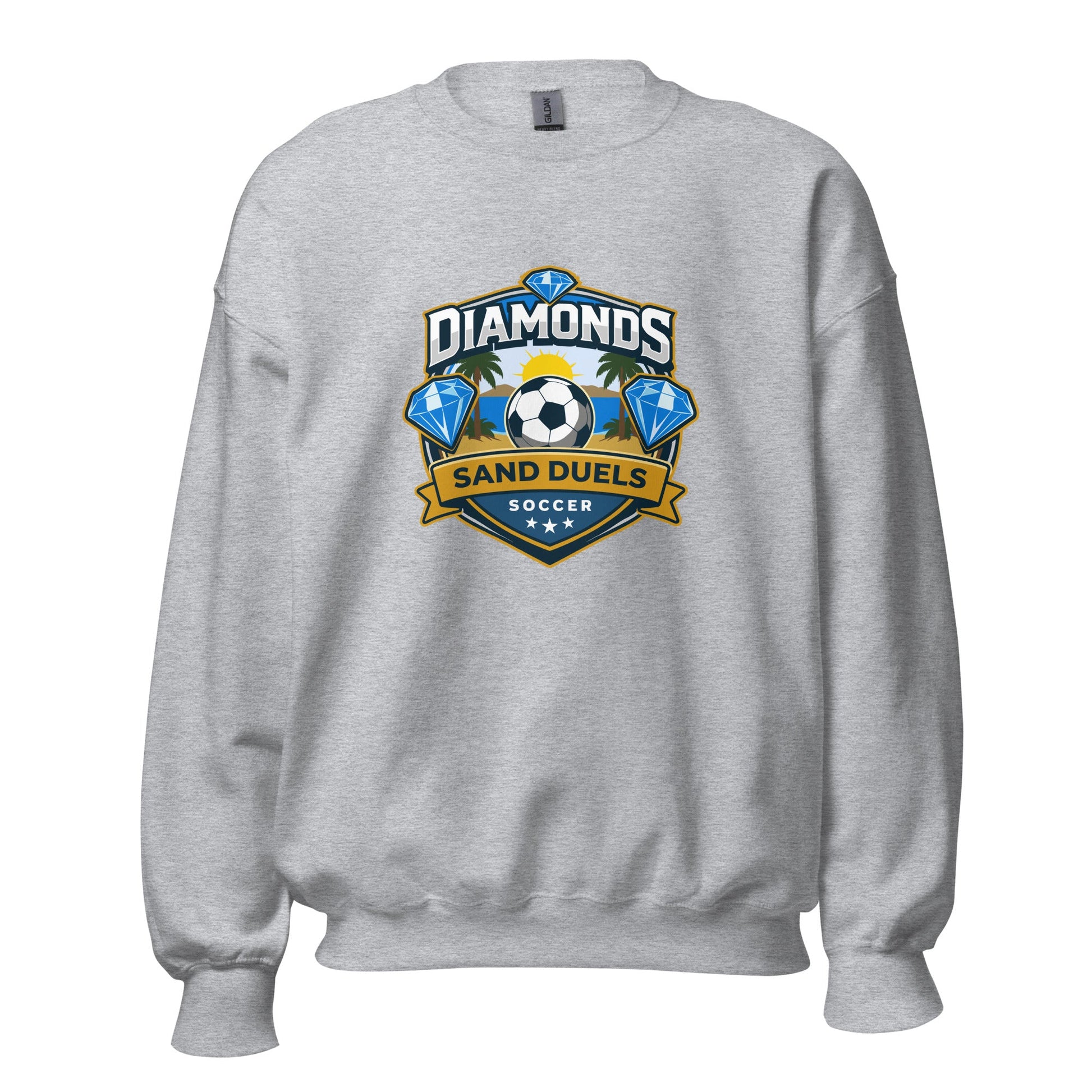 Classic | Sweatshirt | FC Charles: Diamonds | Crest Logo
