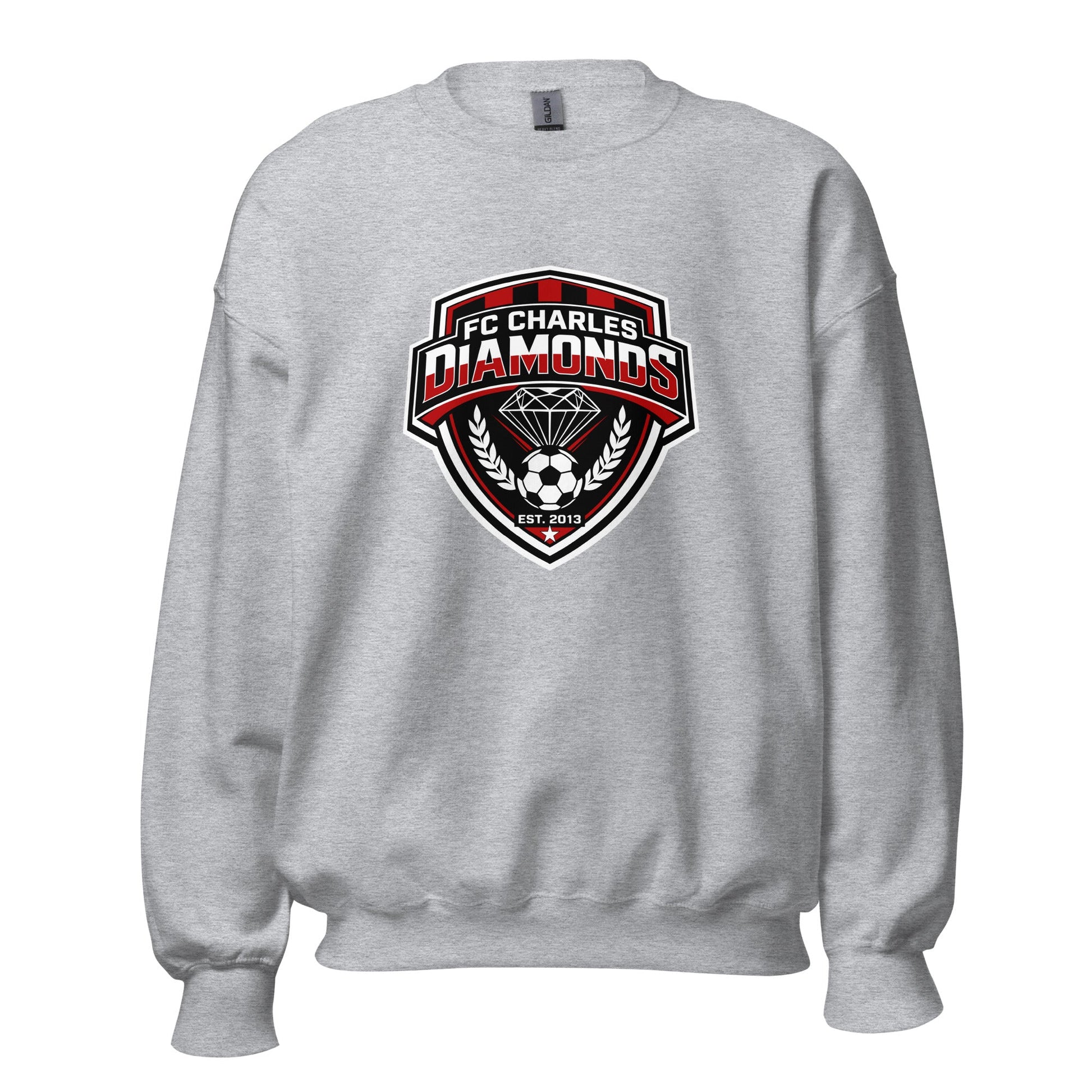 Classic | Sweatshirt | FC Charles: Diamonds | Emblem Logo