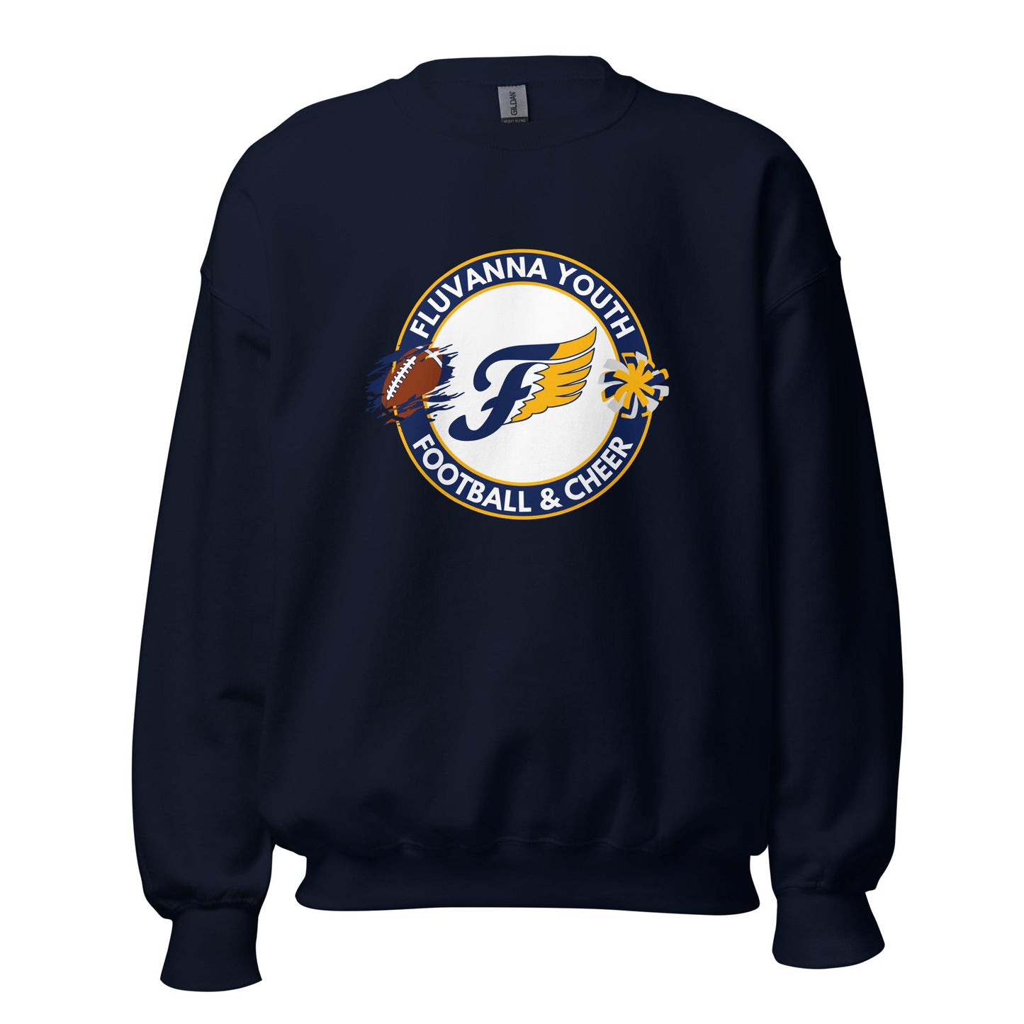 Classic | Sweatshirt | Fluvanna Youth Football and Cheer | Badge Logo
