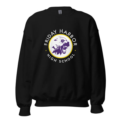 Classic | Sweatshirt | Friday Harbor Girls Basketball | Alt Logo