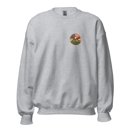 Classic | Sweatshirt | Georgia State Society Children of the American Revolution | Badge Logo