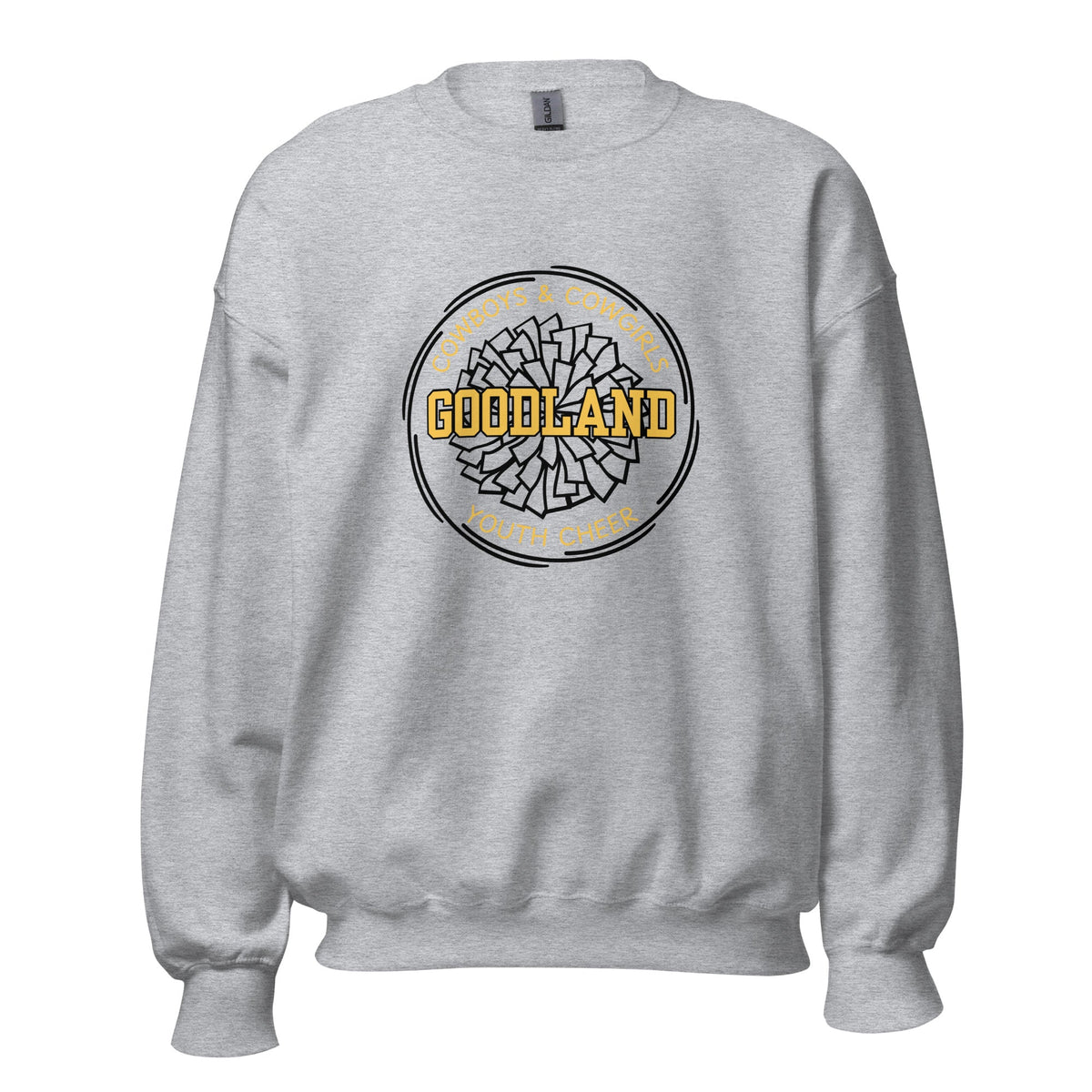 Classic | Sweatshirt | Goodland Youth Cheer | Crest Logo