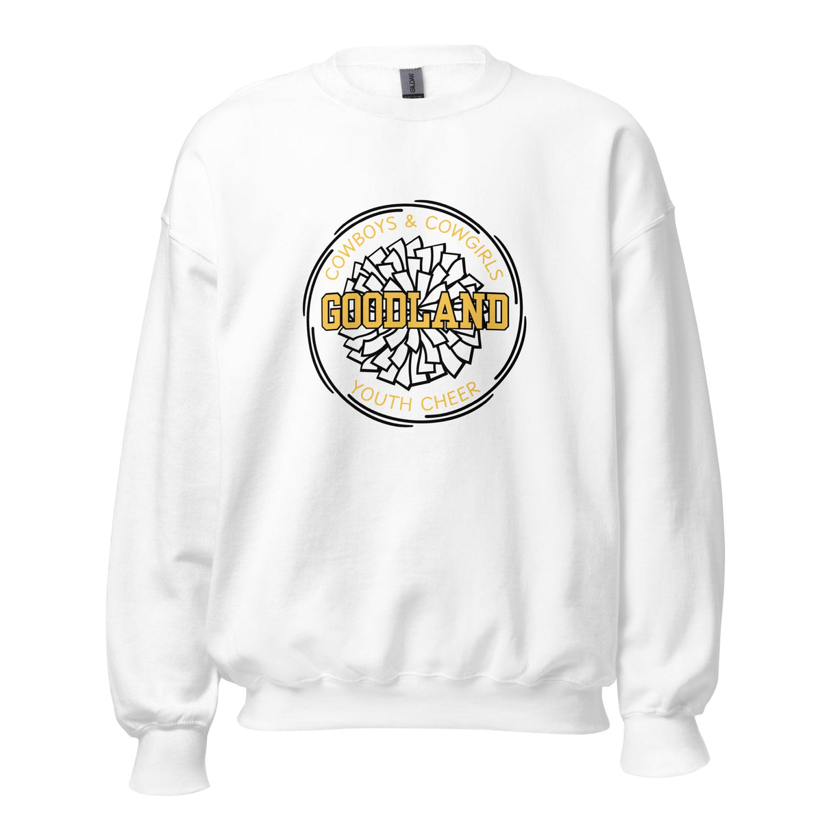 Classic | Sweatshirt | Goodland Youth Cheer | Crest Logo