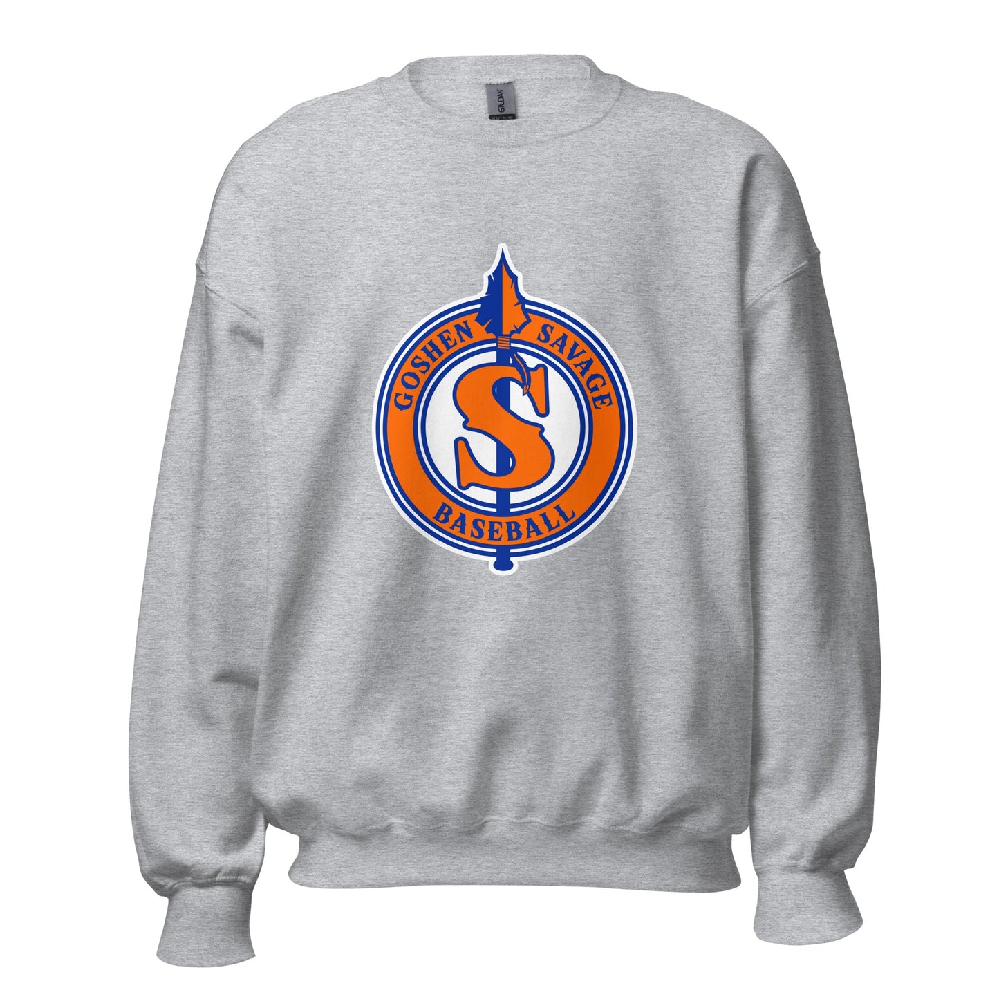 Classic | Sweatshirt | Goshen Savage Baseball | Badge Logo