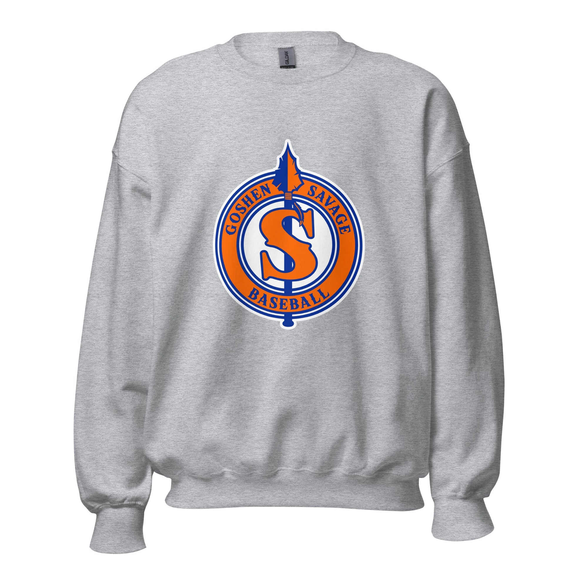Classic | Sweatshirt | Goshen Savage Baseball | Badge Logo