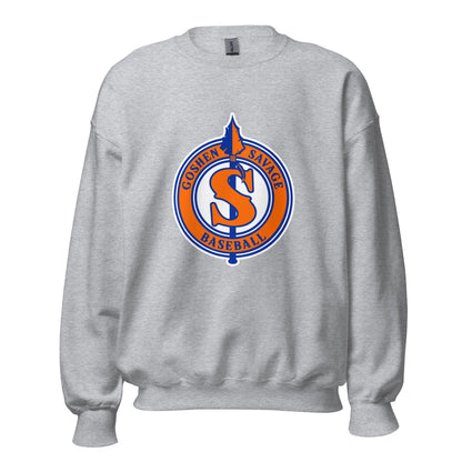 Classic | Sweatshirt | Goshen Savage Baseball | Badge Logo