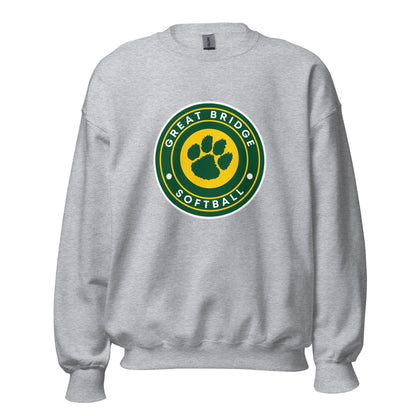 Classic | Sweatshirt | Great Bridge Softball Booster | Badge Logo
