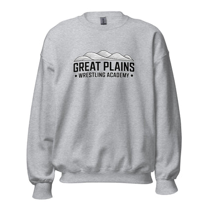 Classic | Sweatshirt | Great Plains Wrestling Academy | Crest Logo