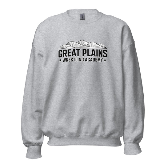 Classic | Sweatshirt | Great Plains Wrestling Academy | Crest Logo
