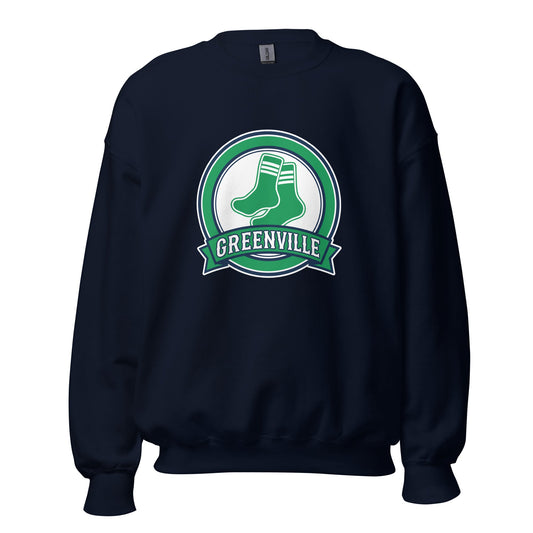 Classic | Sweatshirt | Greenville Sox | Badge Logo