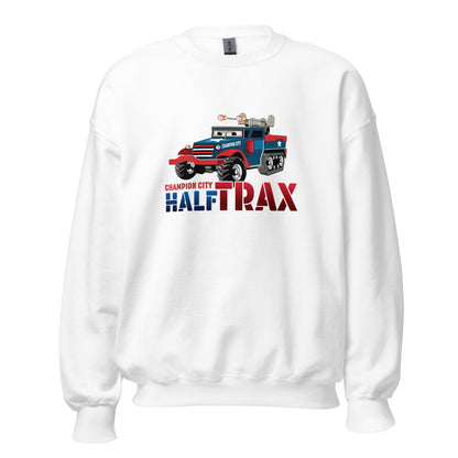 Classic | Sweatshirt | Half Trax Baseball | Mascot Logo