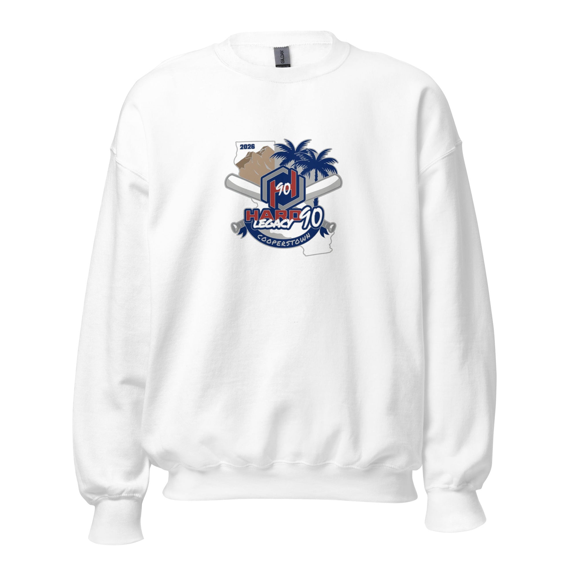 Classic | Sweatshirt | Hard 90 Legacy | Badge Logo