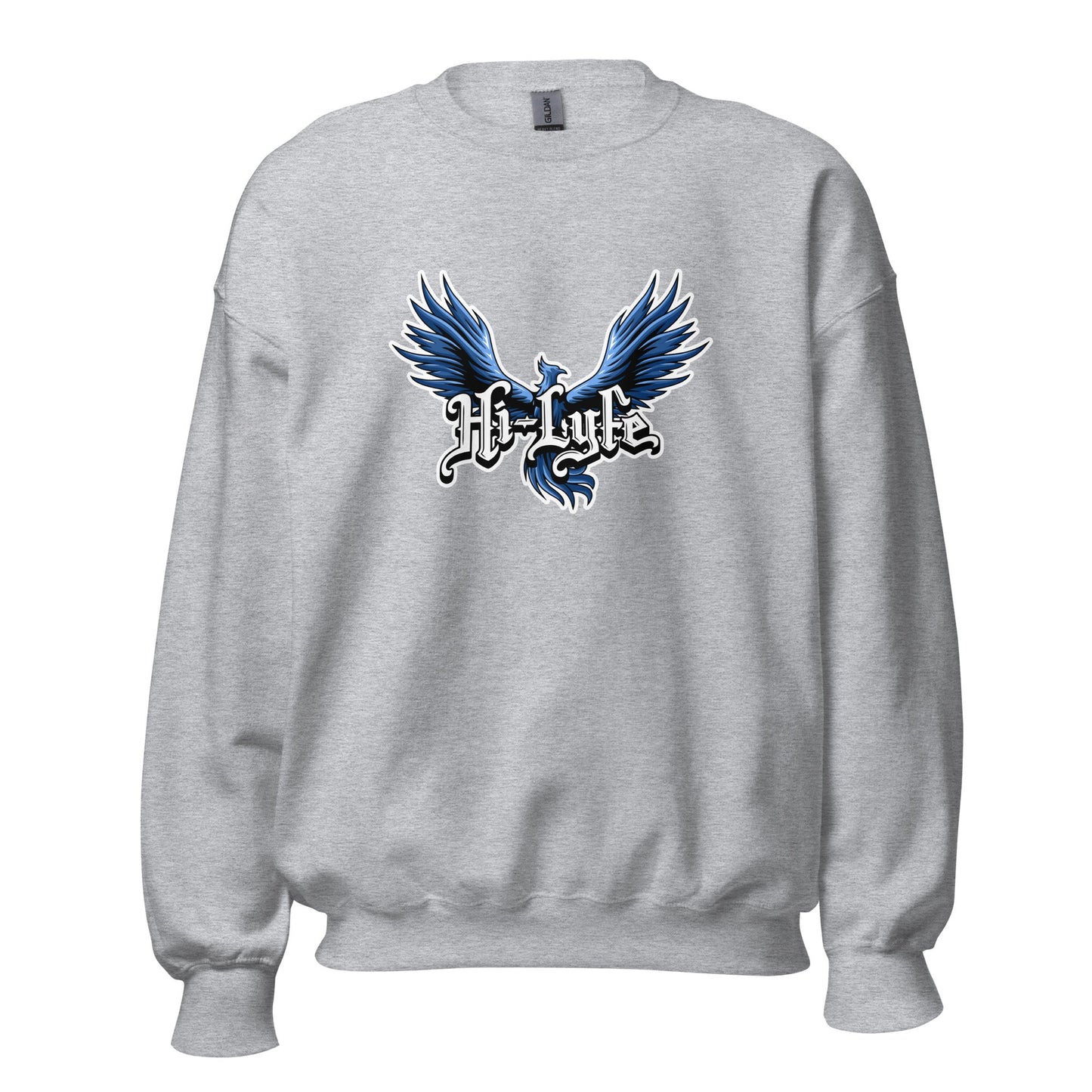 Classic | Sweatshirt | Hi - Lyfe Basketball | Wings Logo