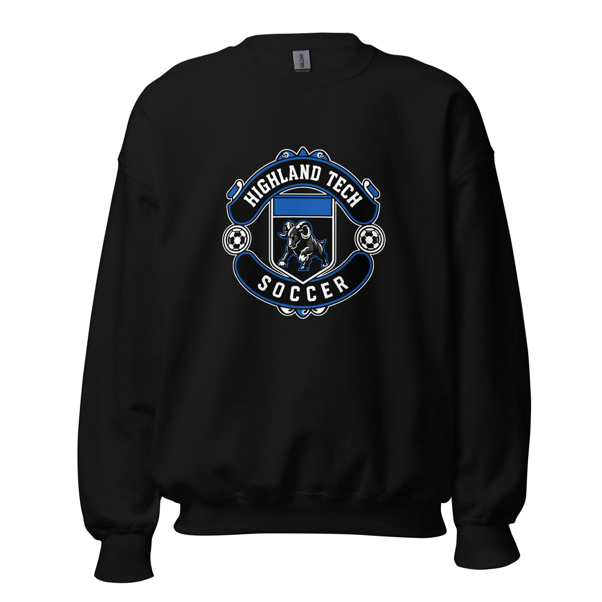 Classic | Sweatshirt | Highland Soccer | Emblem Logo