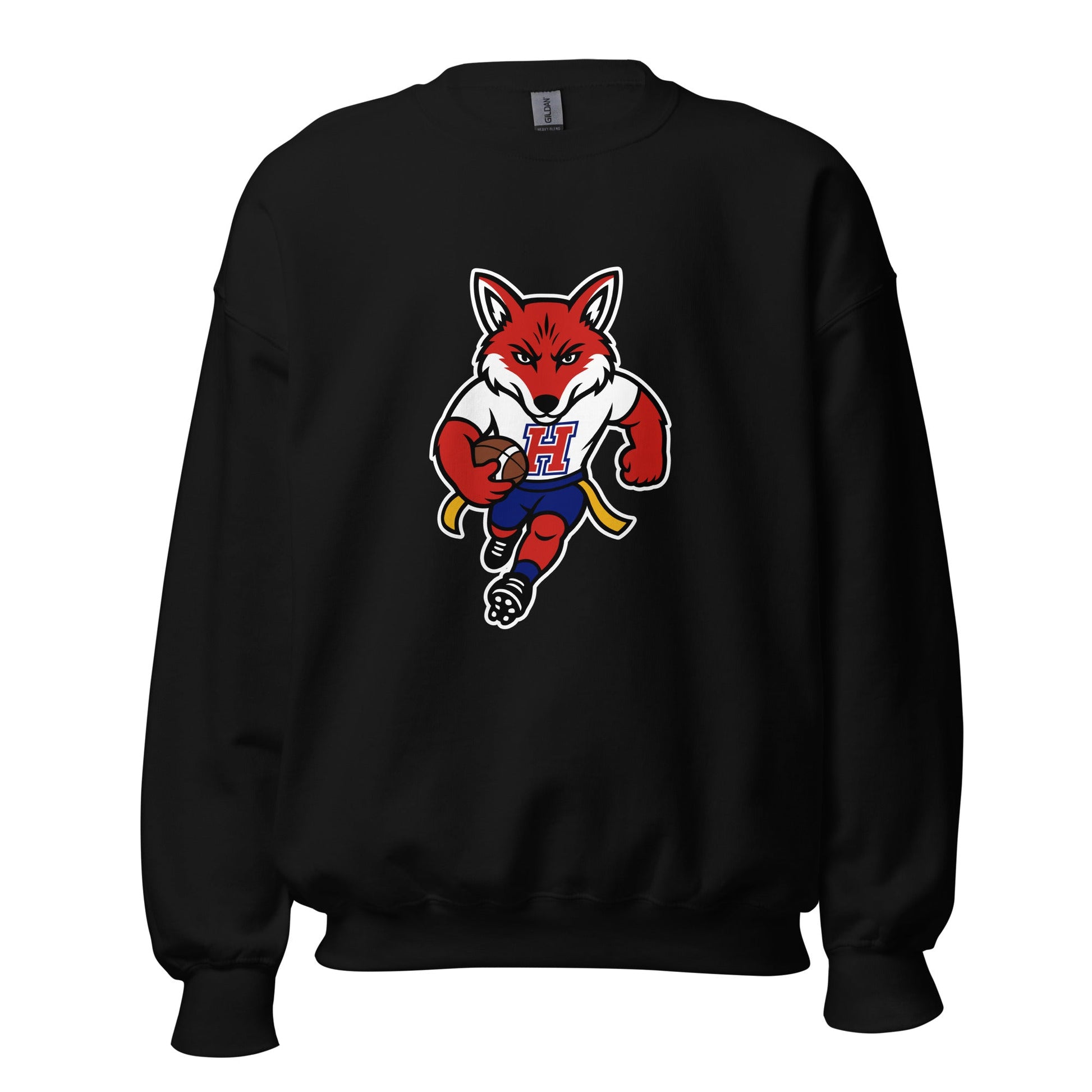 Classic | Sweatshirt | Hornell Flag Football | Mascot Logo