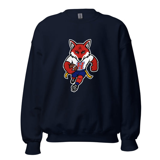 Classic | Sweatshirt | Hornell Flag Football | Mascot Logo