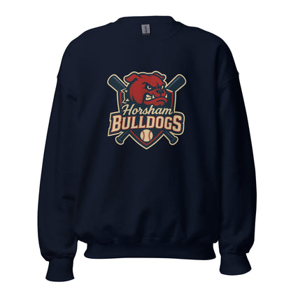 Classic | Sweatshirt | Horsham Travel Baseball | Bulldogs Logo