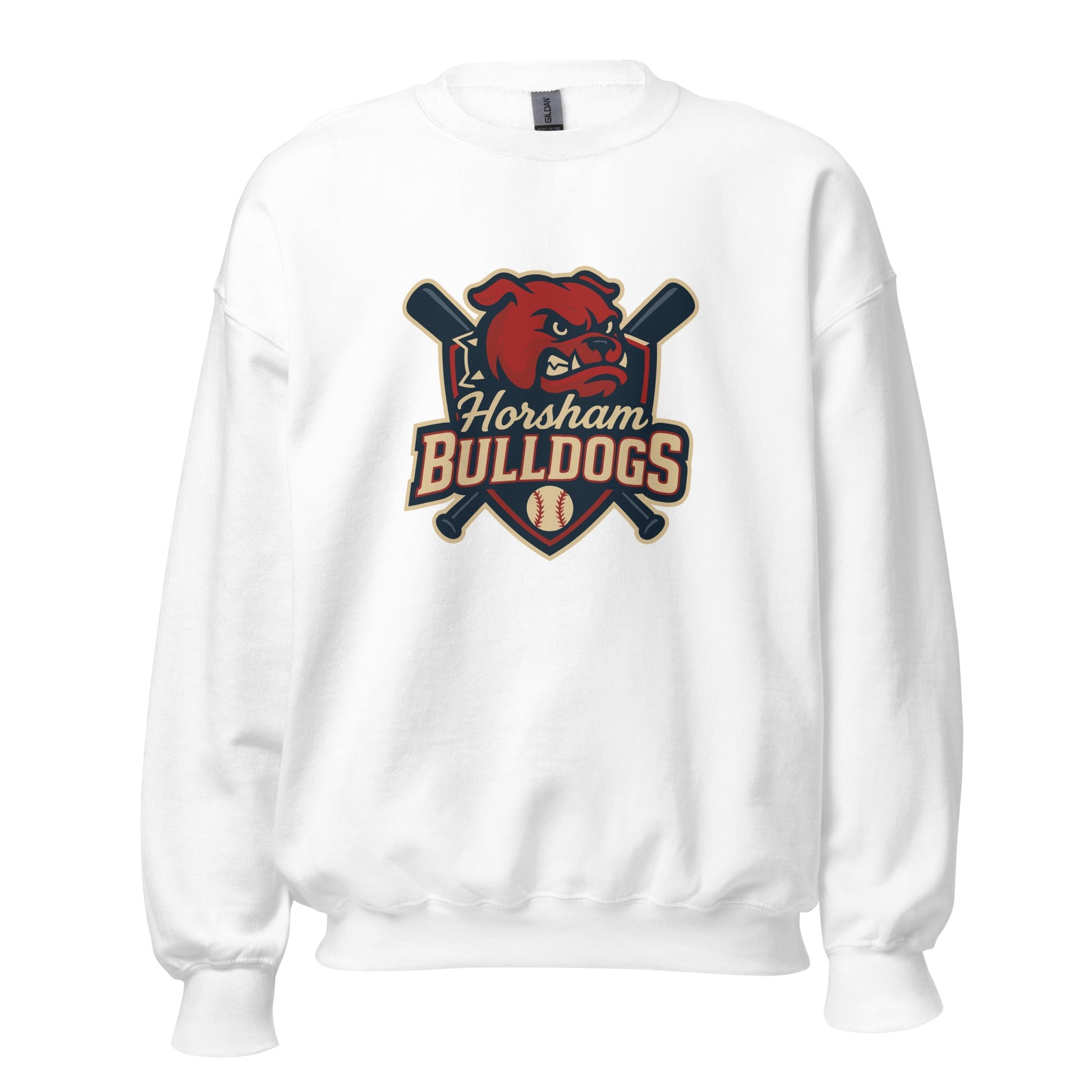 Classic | Sweatshirt | Horsham Travel Baseball | Bulldogs Logo