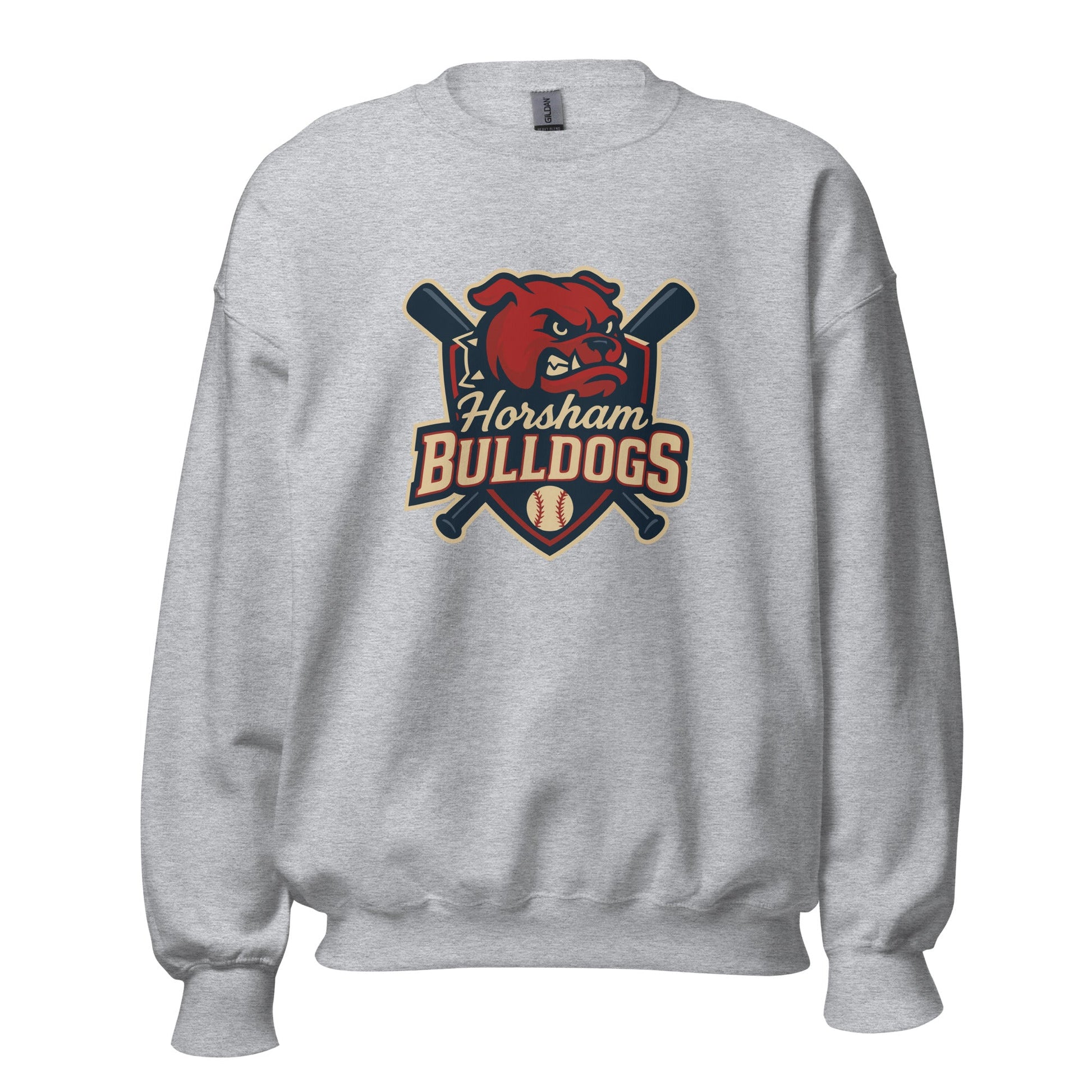 Classic | Sweatshirt | Horsham Travel Baseball | Bulldogs Logo