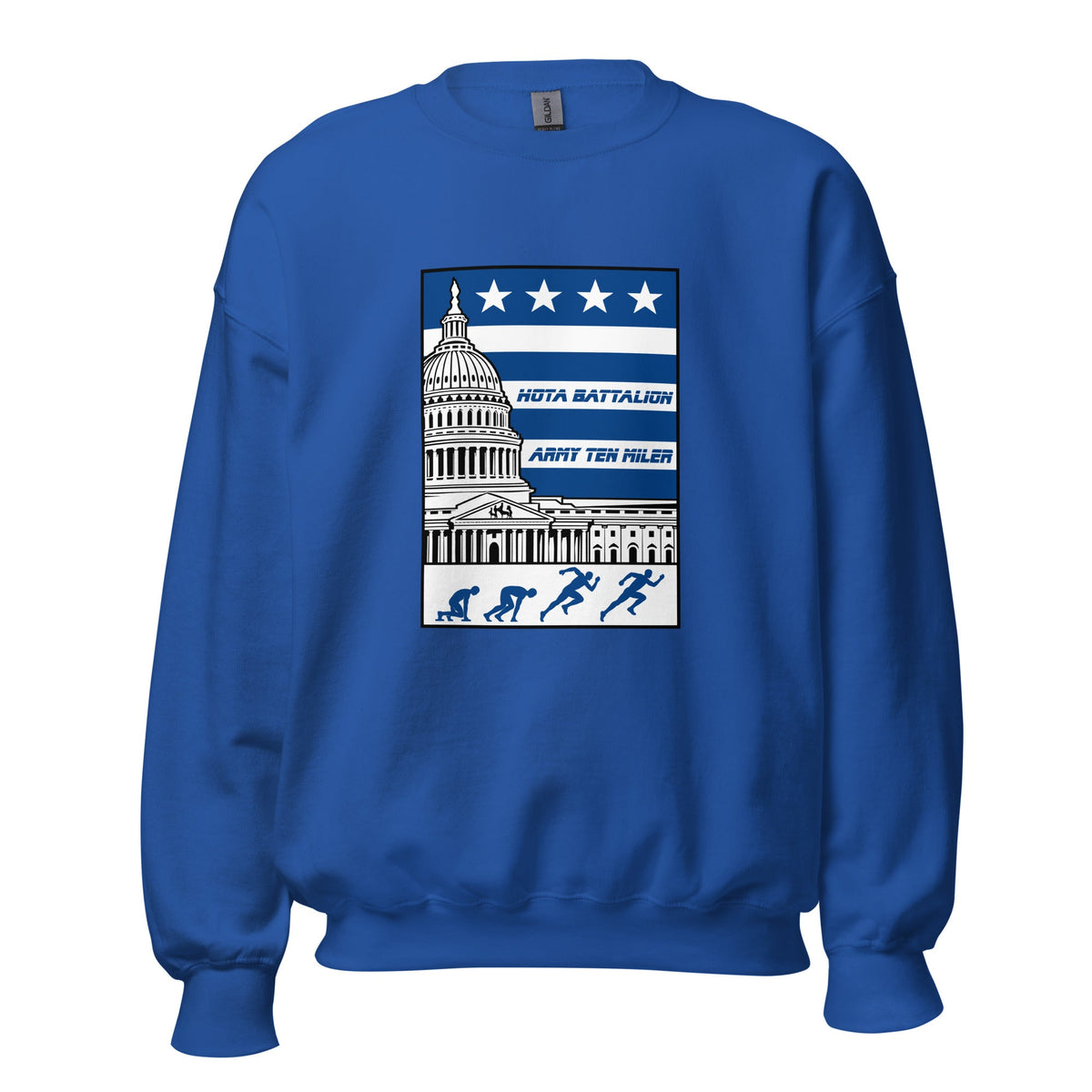 Classic | Sweatshirt | Hoya battalion Ten Miler | Emblem Logo