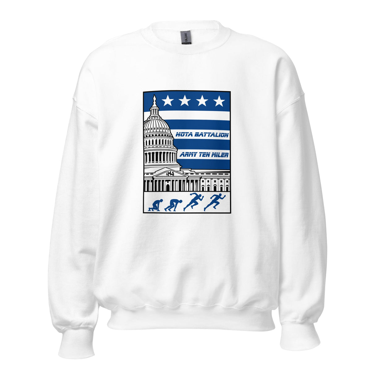 Classic | Sweatshirt | Hoya battalion Ten Miler | Emblem Logo