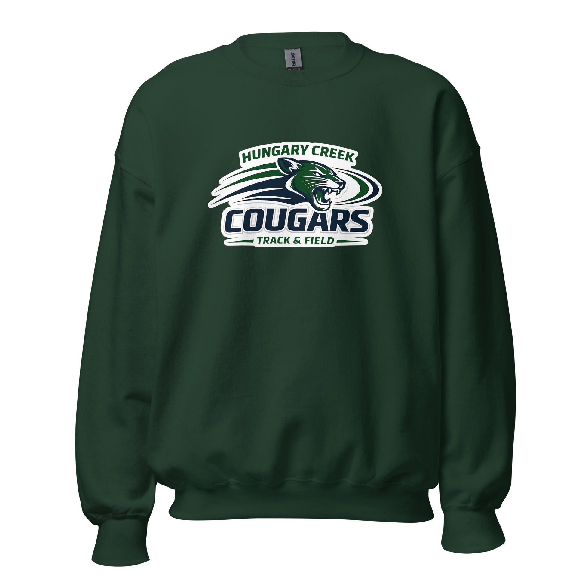 Classic | Sweatshirt | Hungary Creek Cougar | Modern Icon Logo