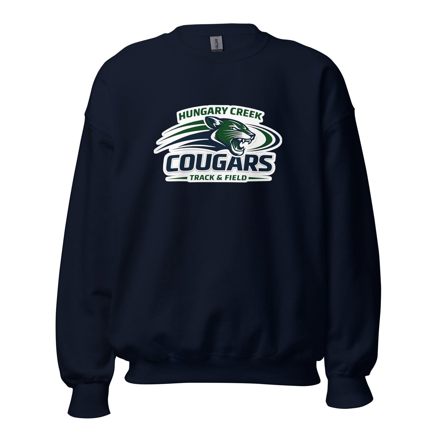 Classic | Sweatshirt | Hungary Creek Cougar | Modern Icon Logo
