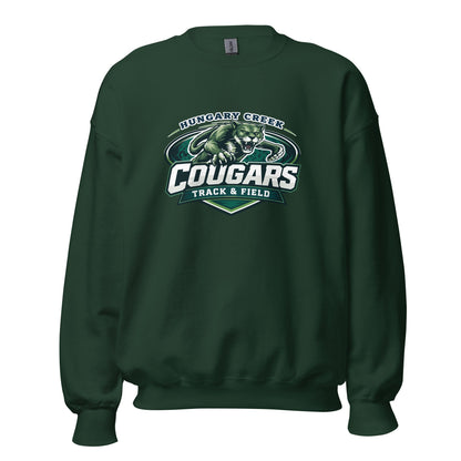 Classic | Sweatshirt | Hungary Creek Cougar | Shield Logo