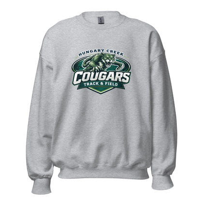 Classic | Sweatshirt | Hungary Creek Cougar | Shield Logo