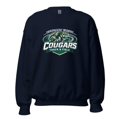 Classic | Sweatshirt | Hungary Creek Cougar | Shield Logo