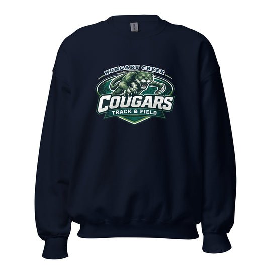 Classic | Sweatshirt | Hungary Creek Cougar | Shield Logo