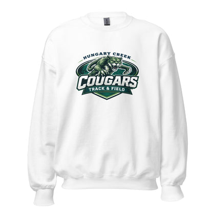 Classic | Sweatshirt | Hungary Creek Cougar | Shield Logo