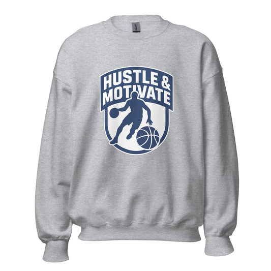 Classic | Sweatshirt | Hustle and Motivate Basketball