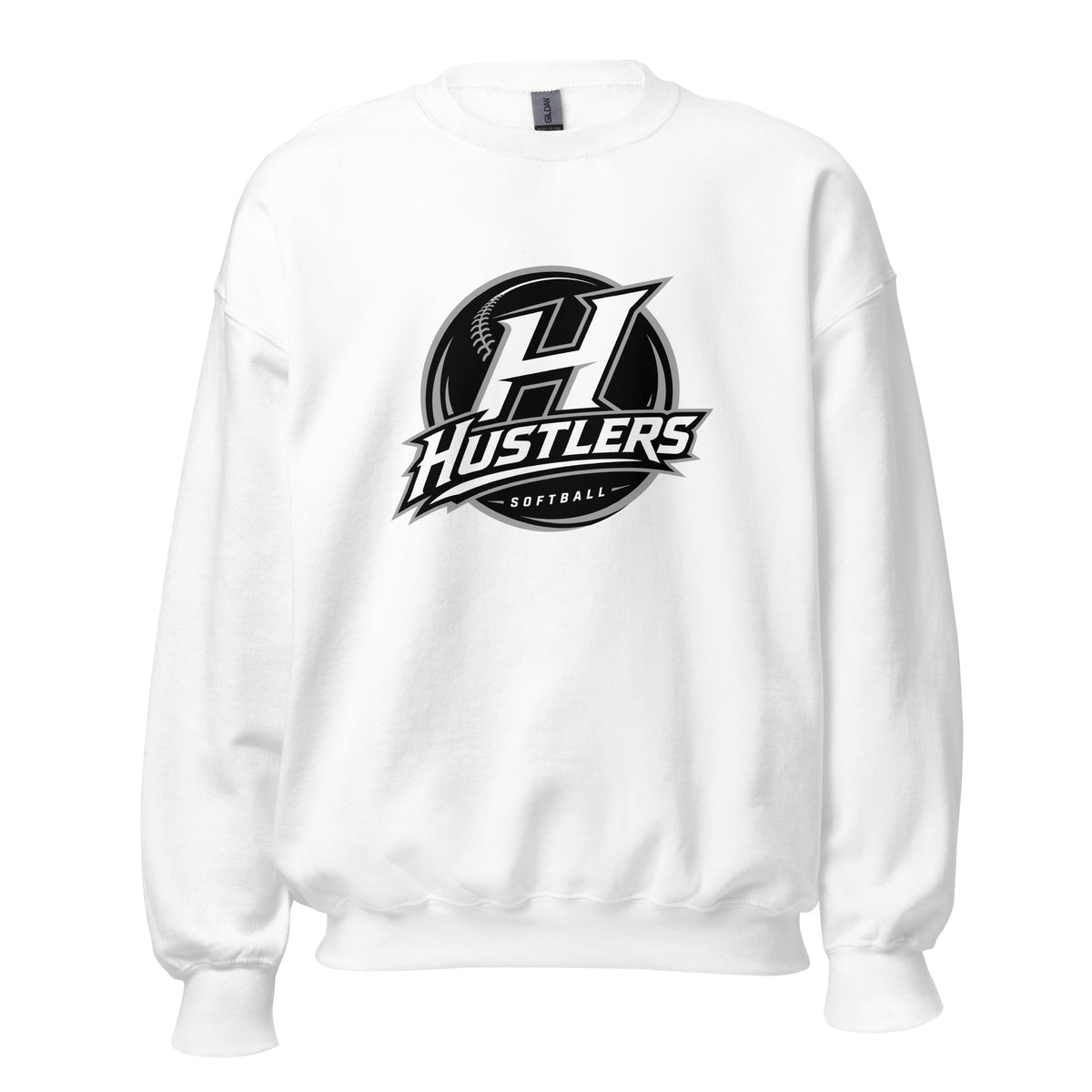 Classic | Sweatshirt | Hustlers Softball | Crest Logo