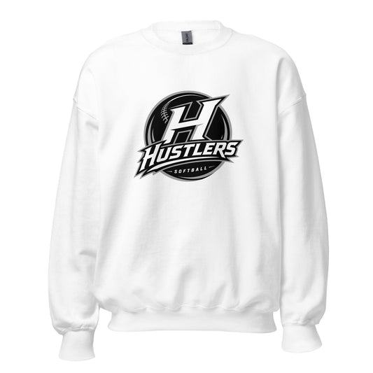 Classic | Sweatshirt | Hustlers Softball | Crest Logo