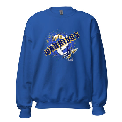 Classic | Sweatshirt | Indian Land Middle School Volleyball | Vanguard Warriors Logo