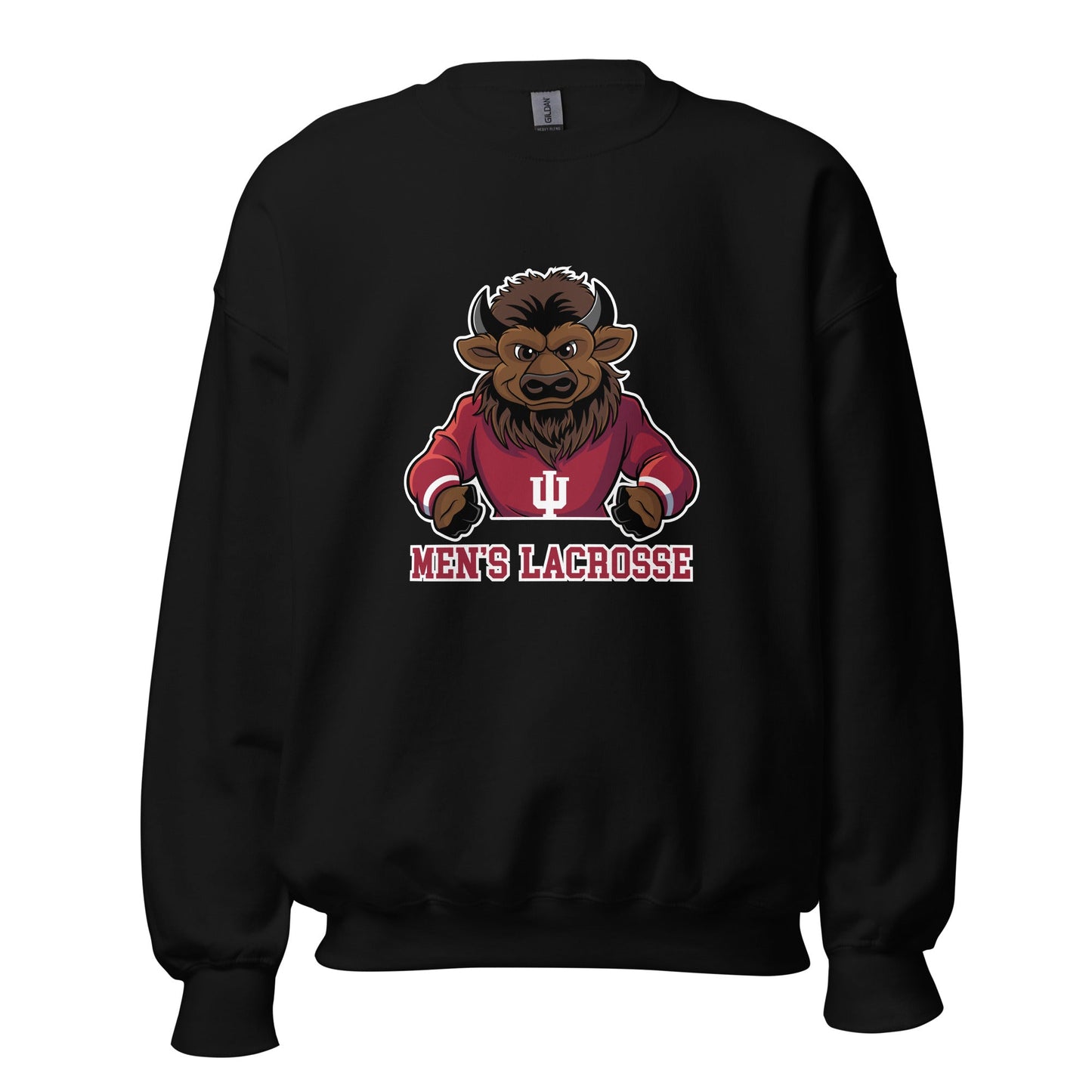 Classic | Sweatshirt | Indiana University Lacrosse | Mascot Logo