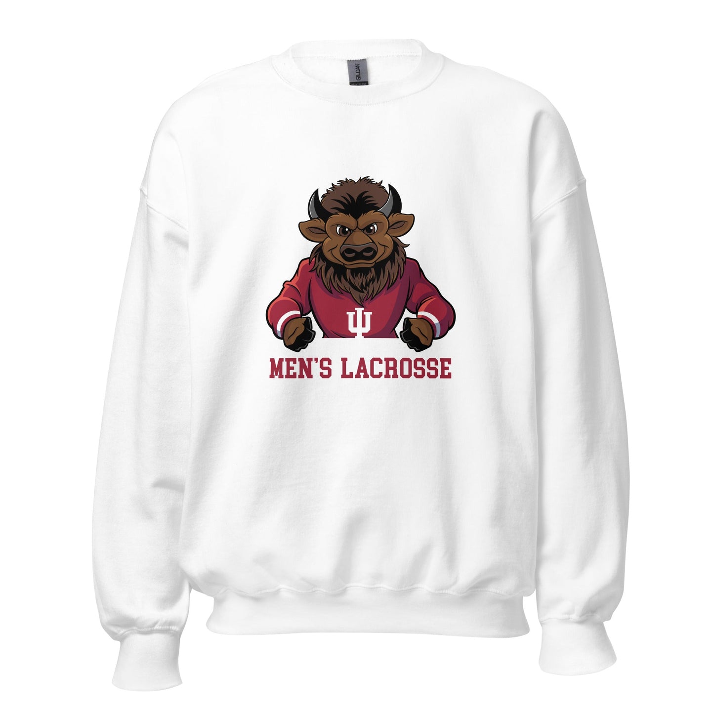 Classic | Sweatshirt | Indiana University Lacrosse | Mascot Logo
