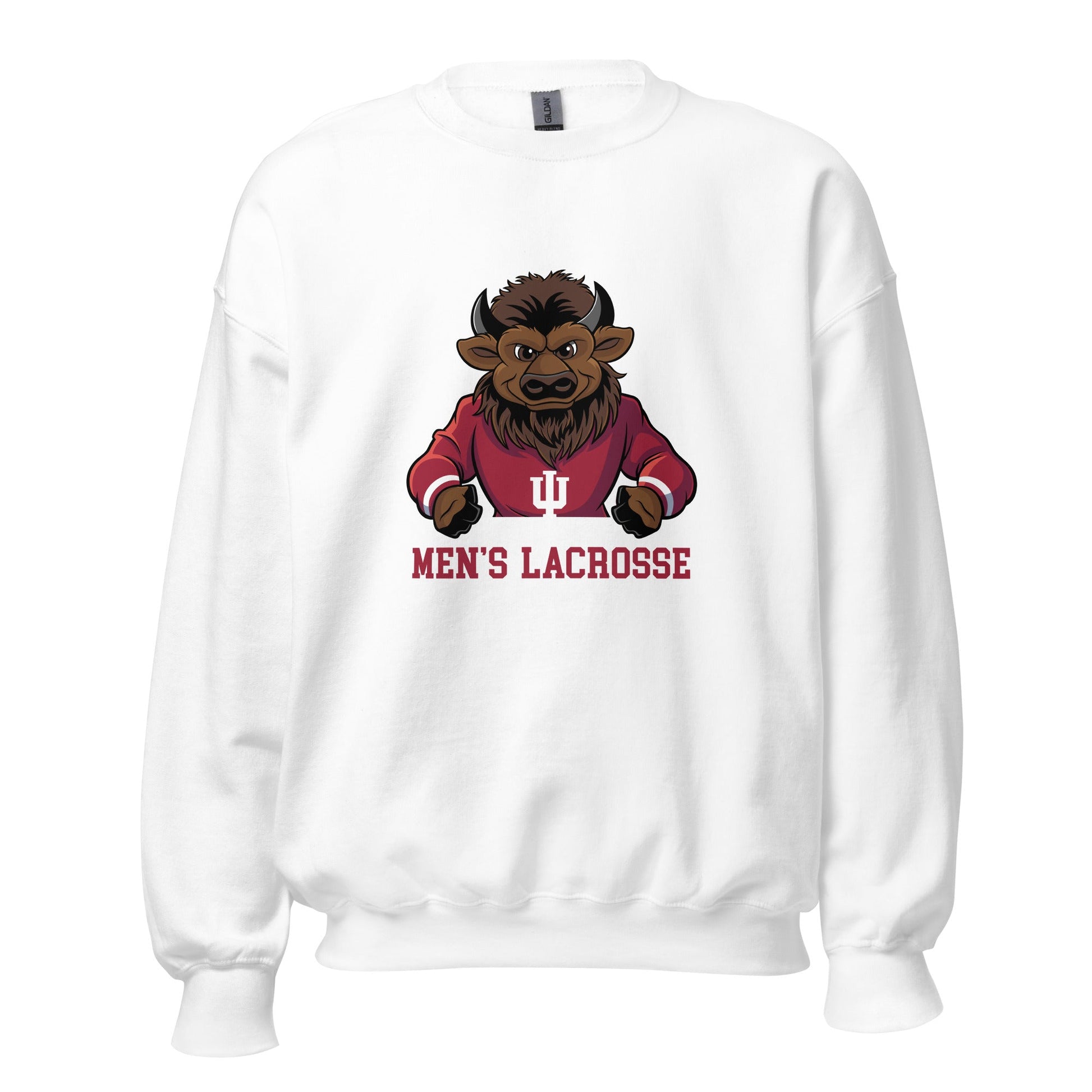 Classic | Sweatshirt | Indiana University Lacrosse | Mascot Logo