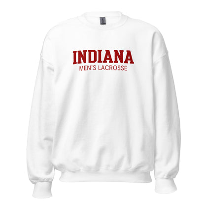 Classic | Sweatshirt | Indiana University Lacrosse | Script Logo