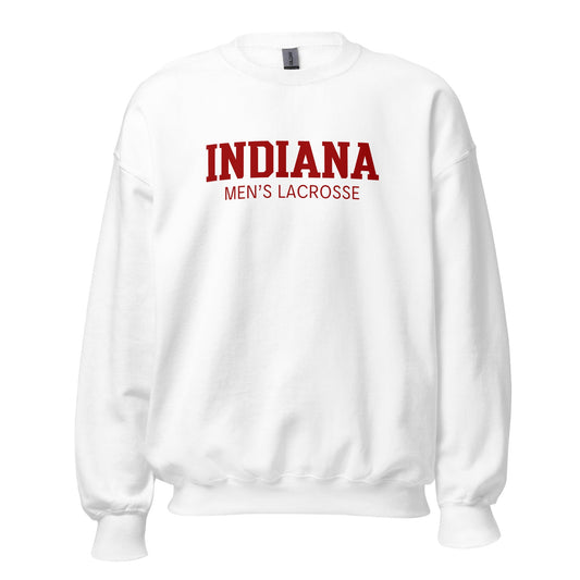 Classic | Sweatshirt | Indiana University Lacrosse | Script Logo