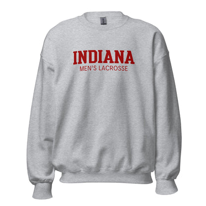 Classic | Sweatshirt | Indiana University Lacrosse | Script Logo