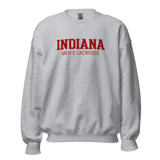 Classic | Sweatshirt | Indiana University Lacrosse | Script Logo