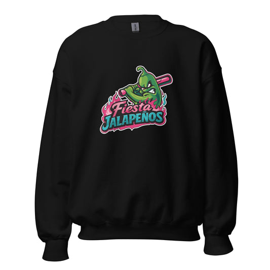 Classic | Sweatshirt | Jalapenos Baseball | Fiesta Logo
