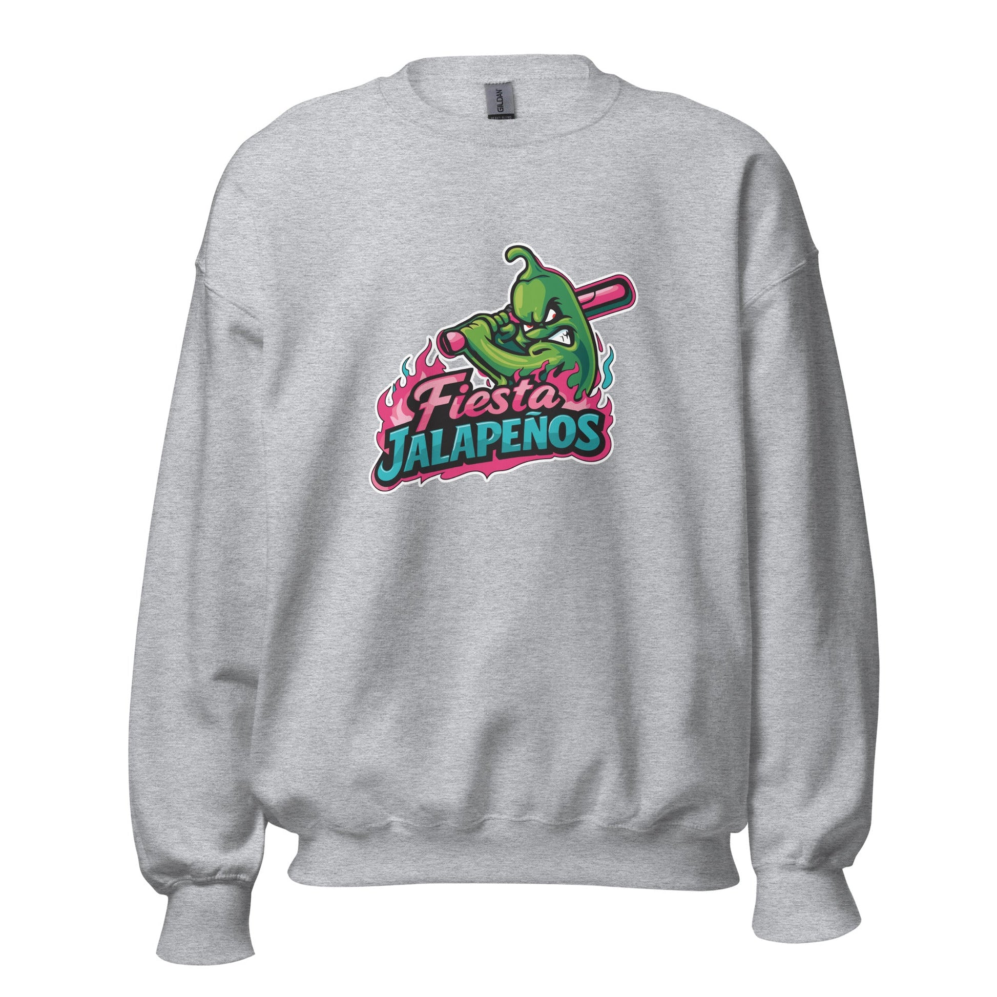 Classic | Sweatshirt | Jalapenos Baseball | Fiesta Logo