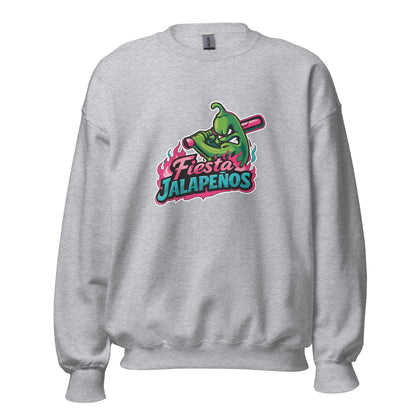Classic | Sweatshirt | Jalapenos Baseball | Fiesta Logo