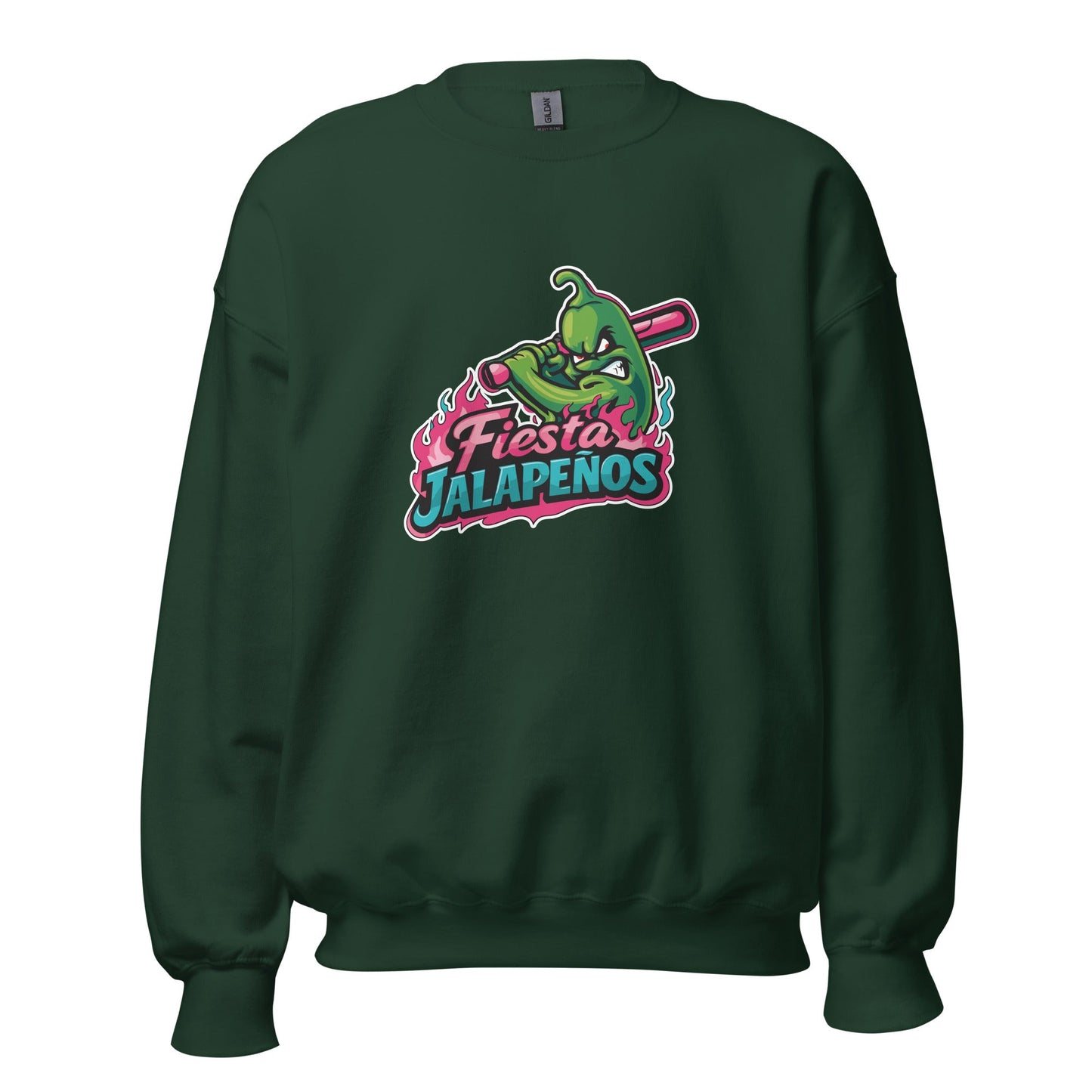 Classic | Sweatshirt | Jalapenos Baseball | Fiesta Logo