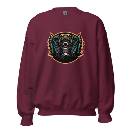 Classic | Sweatshirt | JBLM Bigfoot Hockey Team | Mascot Logo
