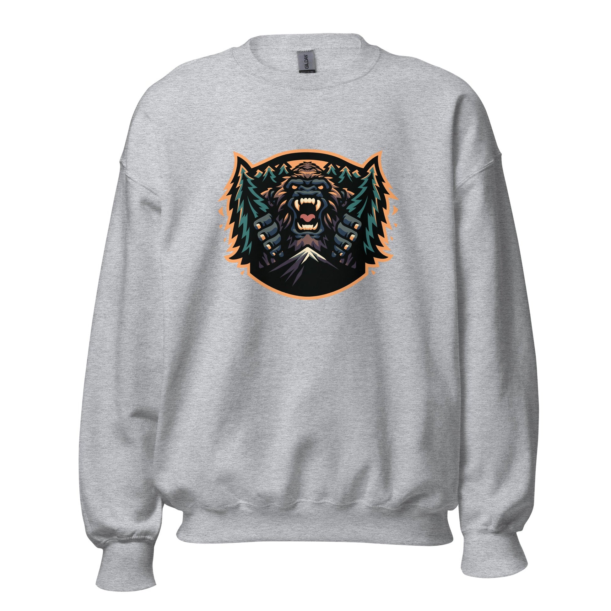 Classic | Sweatshirt | JBLM Bigfoot Hockey Team | Mascot Logo