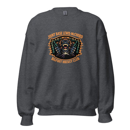 Classic | Sweatshirt | JBLM Bigfoot Hockey Team | Mascot Logo